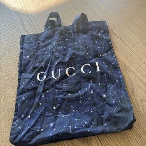 Gucci light weight cotton tote bag